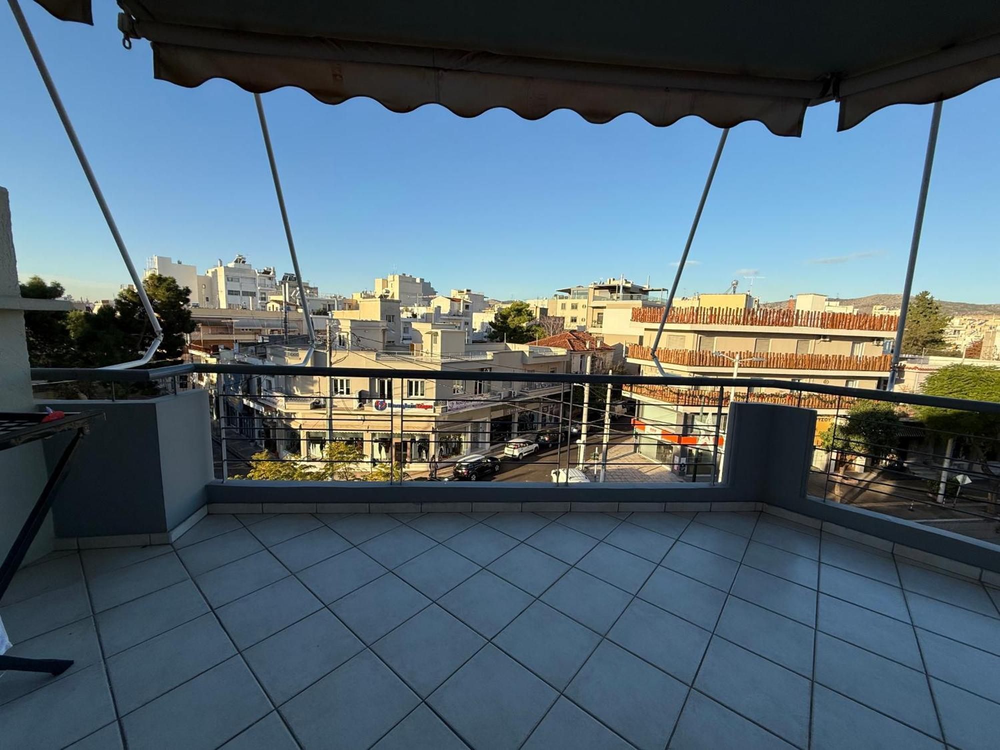 Sunny Home Private Jacuzzi Hydromassage Acropolis & Lycabettus Far View Parking 300M Metro Peristeri Athen Værelse billede