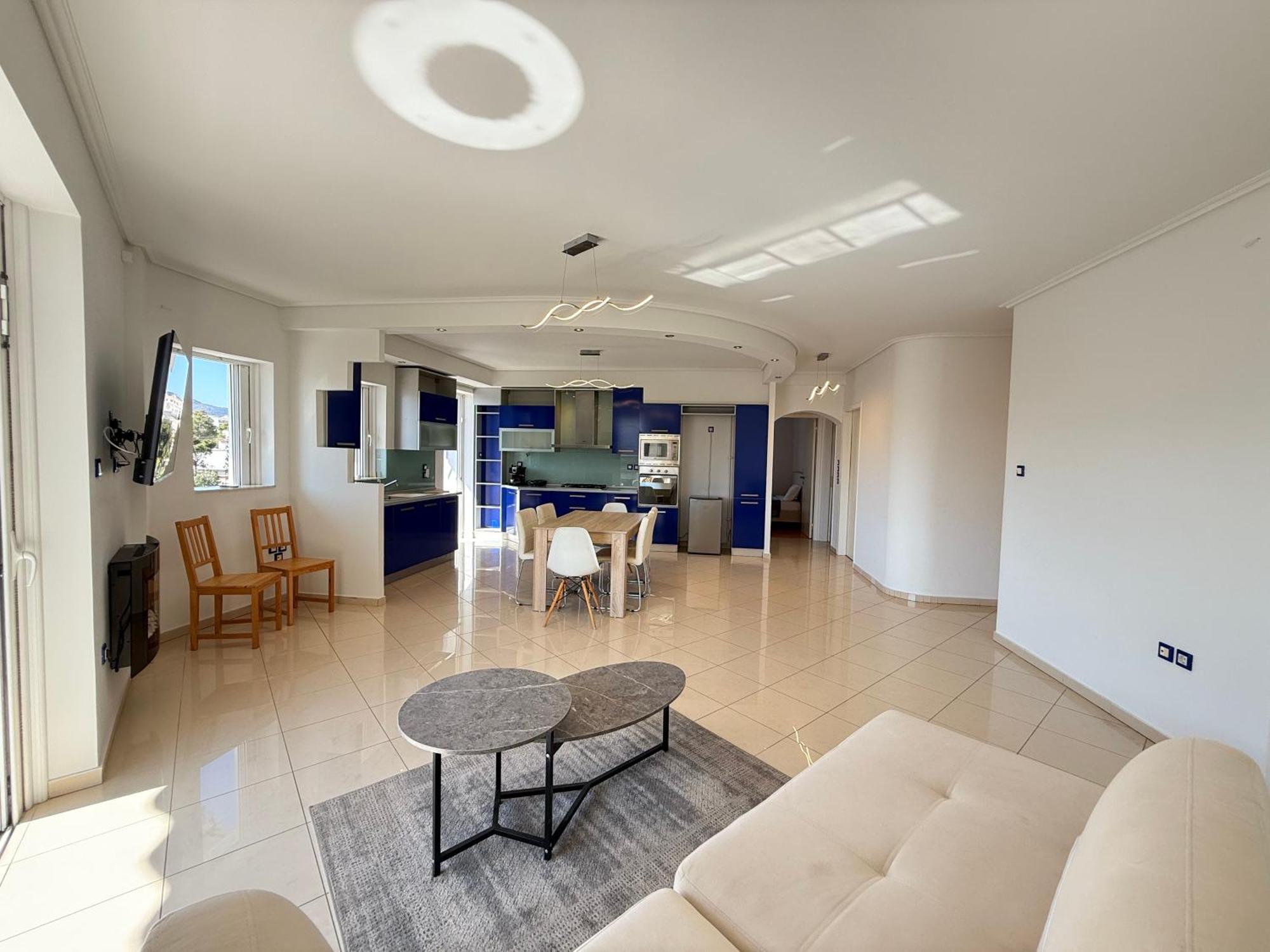 Sunny Home Private Jacuzzi Hydromassage Acropolis & Lycabettus Far View Parking 300M Metro Peristeri Athen Eksteriør billede