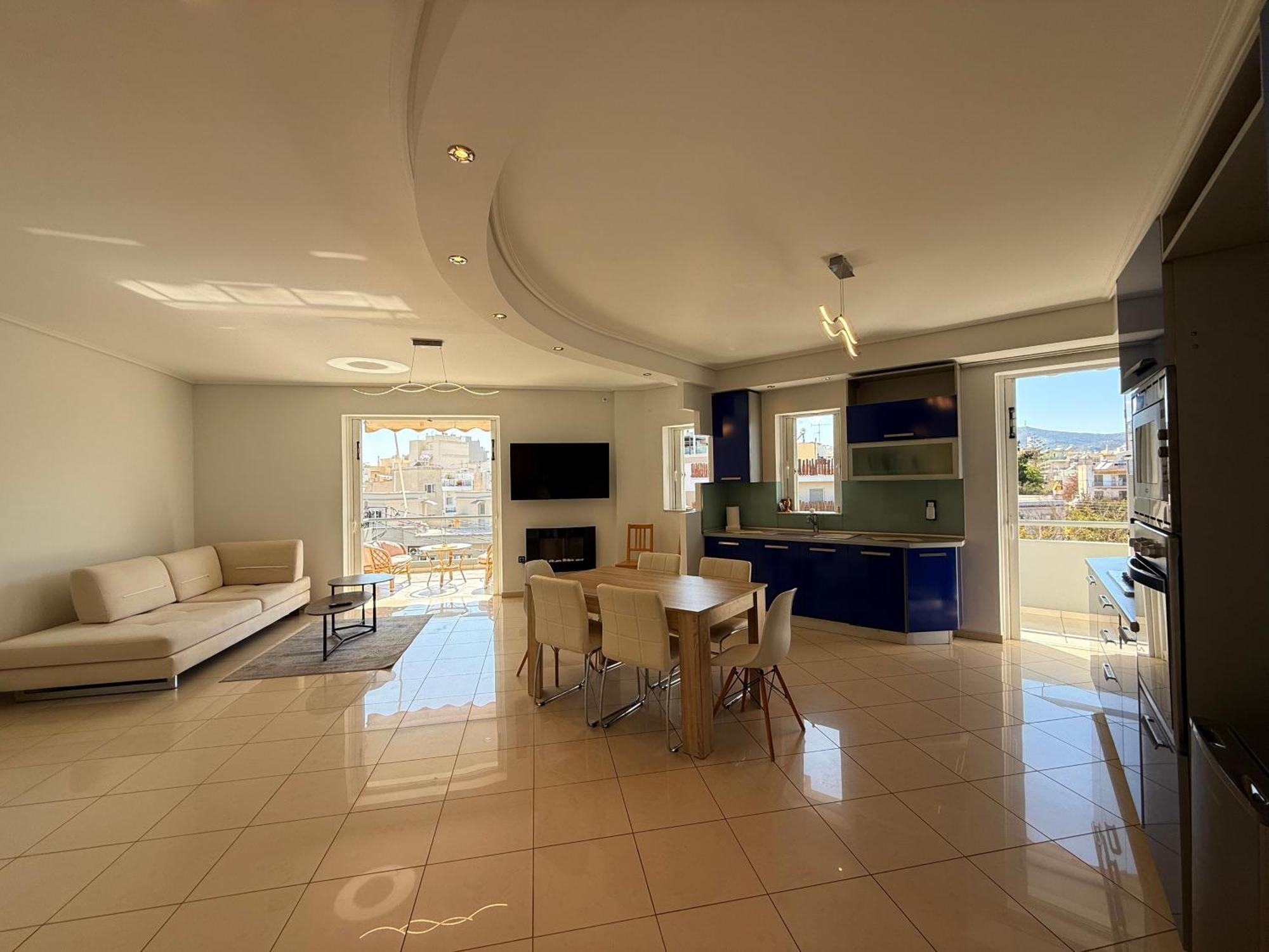 Sunny Home Private Jacuzzi Hydromassage Acropolis & Lycabettus Far View Parking 300M Metro Peristeri Athen Eksteriør billede
